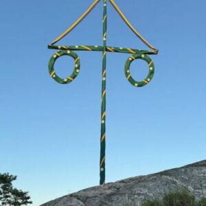Midsommarflaggstång® fristående